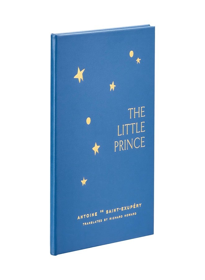 Graphic Image The Little Prince, Blue Bonded Leather | Handbound in The USA (6" W x 8" H - 96 Pages) – A Beloved Classic Restored - Image 1
